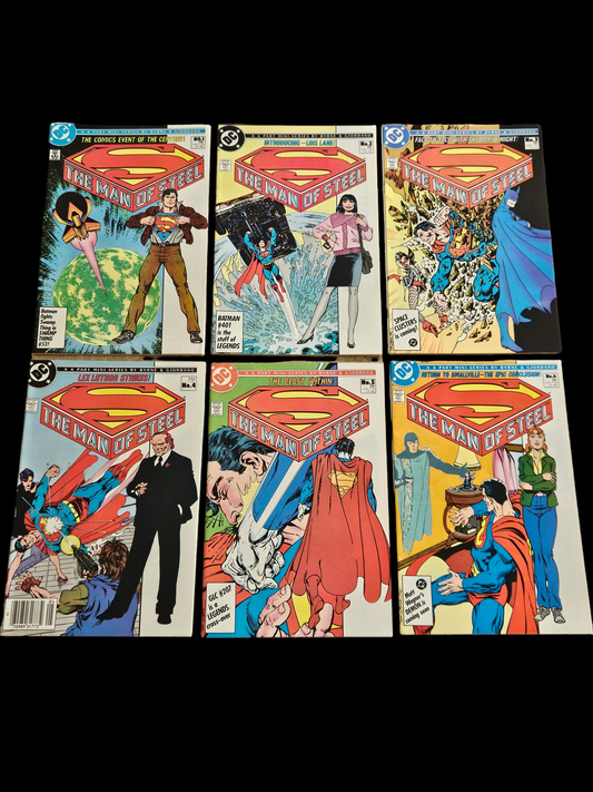 Comic Book - The Man of Steel #1-6 Set