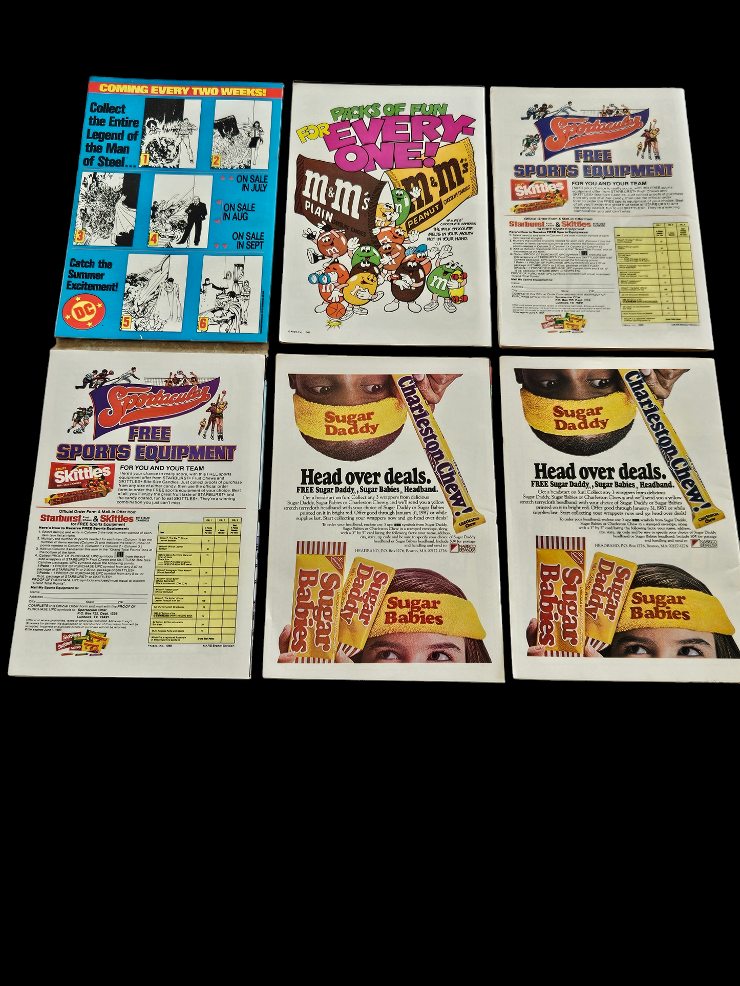 Comic Book - The Man of Steel #1-6 Set