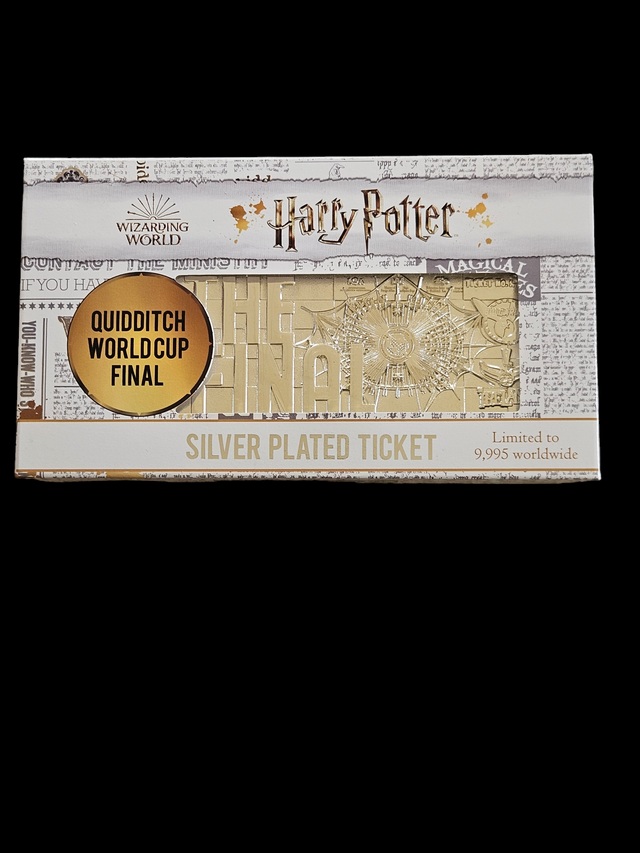 Harry Potter -  Silver Plated Ticket