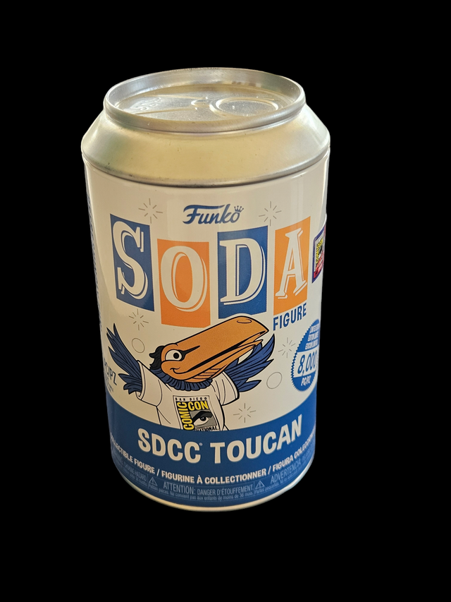 SDCC Toucan - Funko Soda (Flocked)