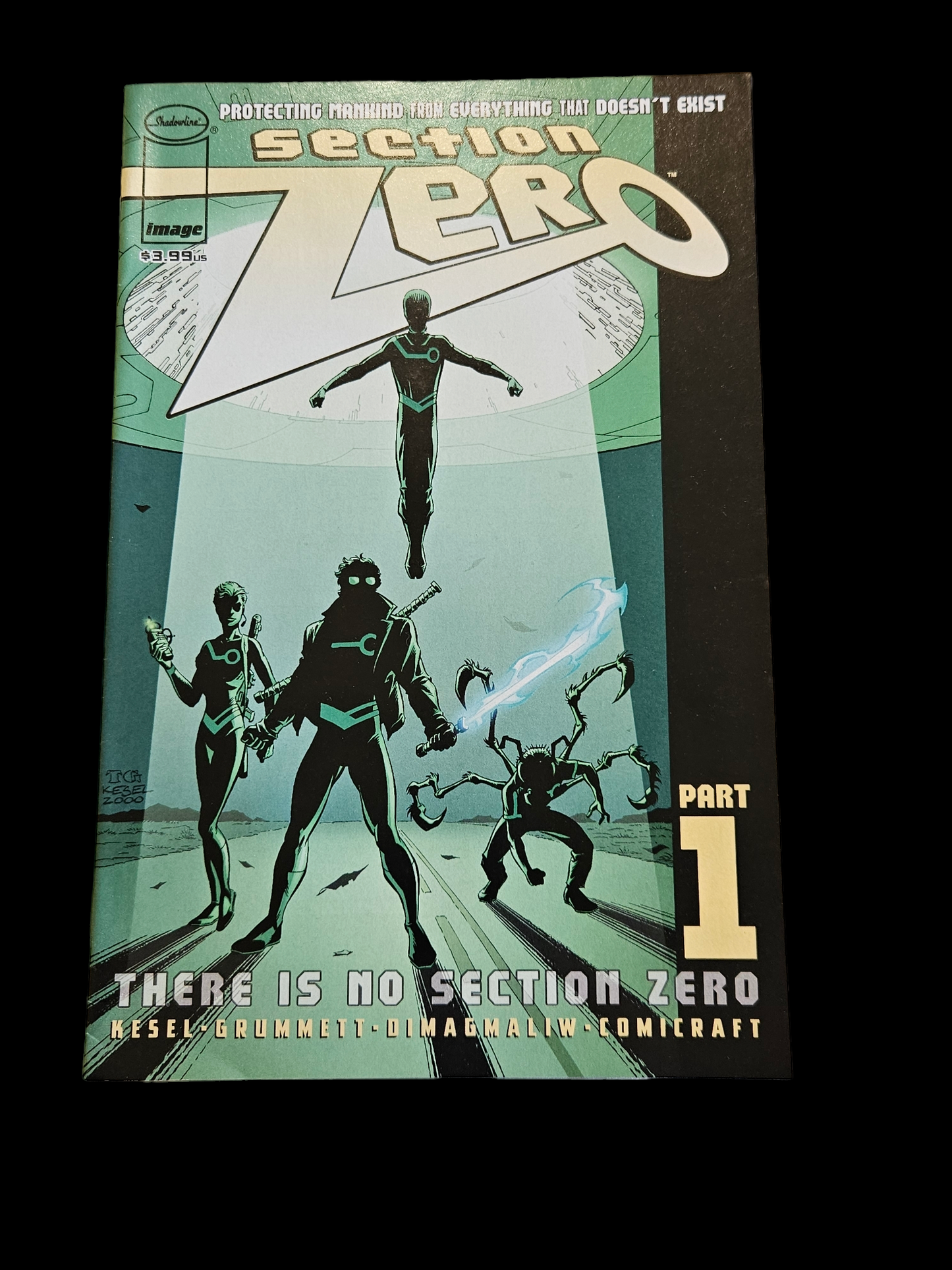 Comic Book - Section Zero #1- 5