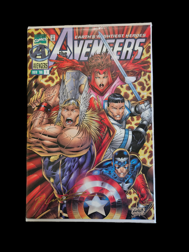 Comic Book - The Avengers - Earth's Mightiest Heroes #1 Gold