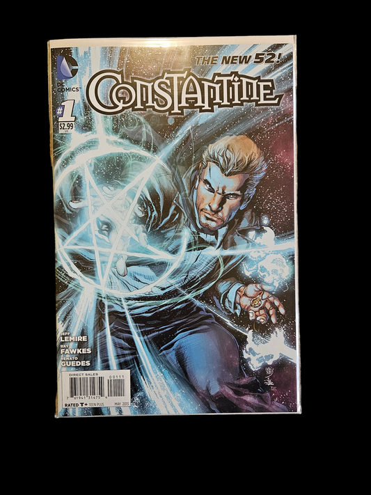 Comic Book - Constantine the new 52 #1 - 4