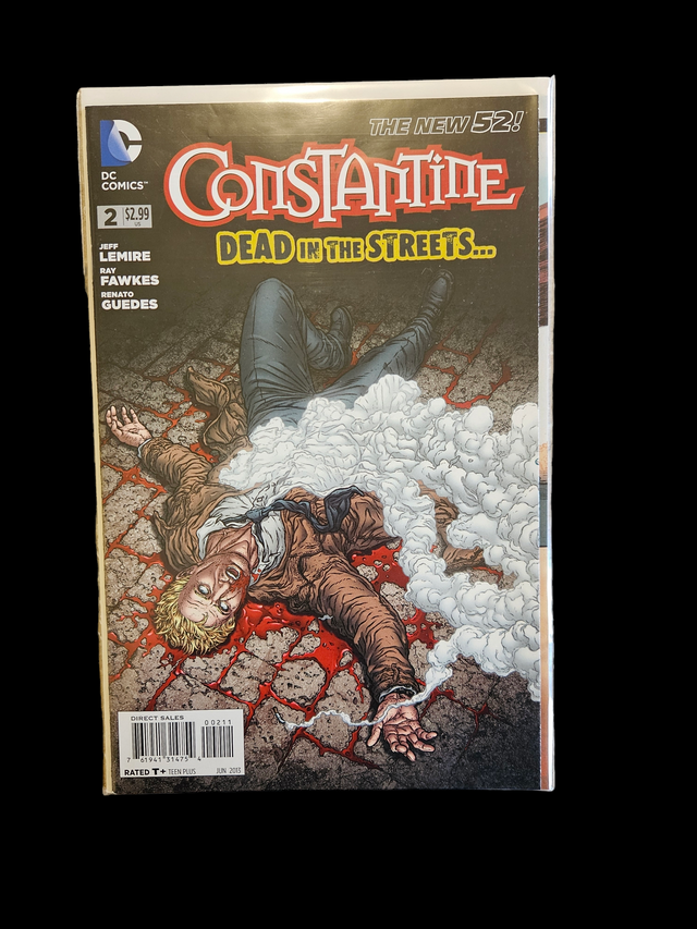 Comic Book - Constantine the new 52 #1 - 4
