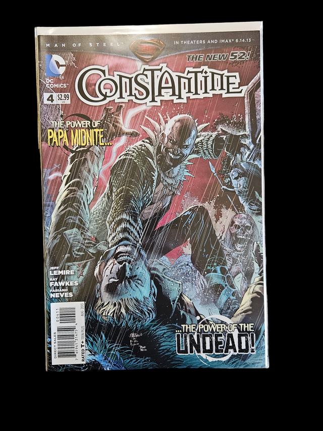 Comic Book - Constantine the new 52 #1 - 4