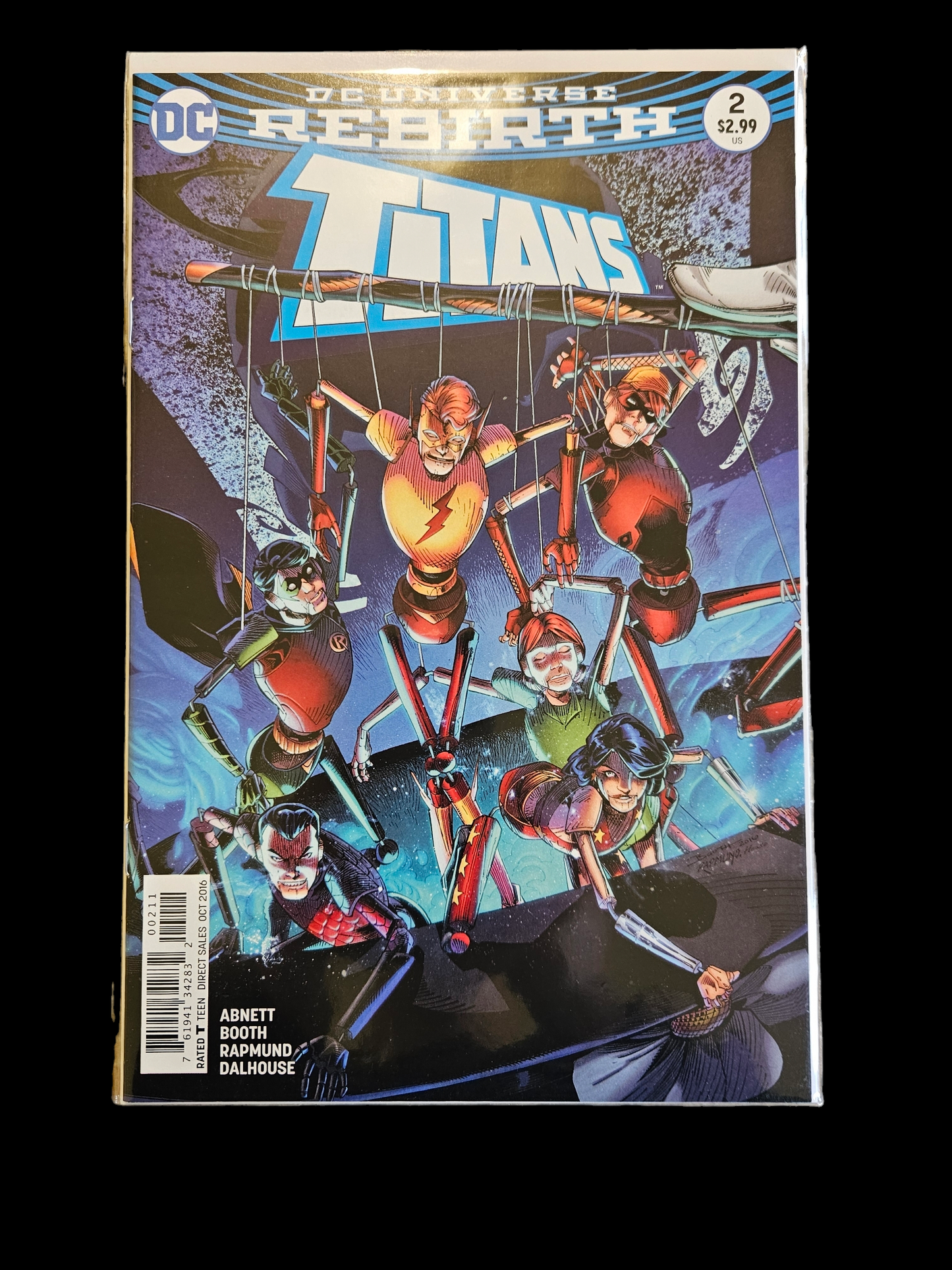 Comic Book - DC Rebirth Titans #1-8 Set + #1A