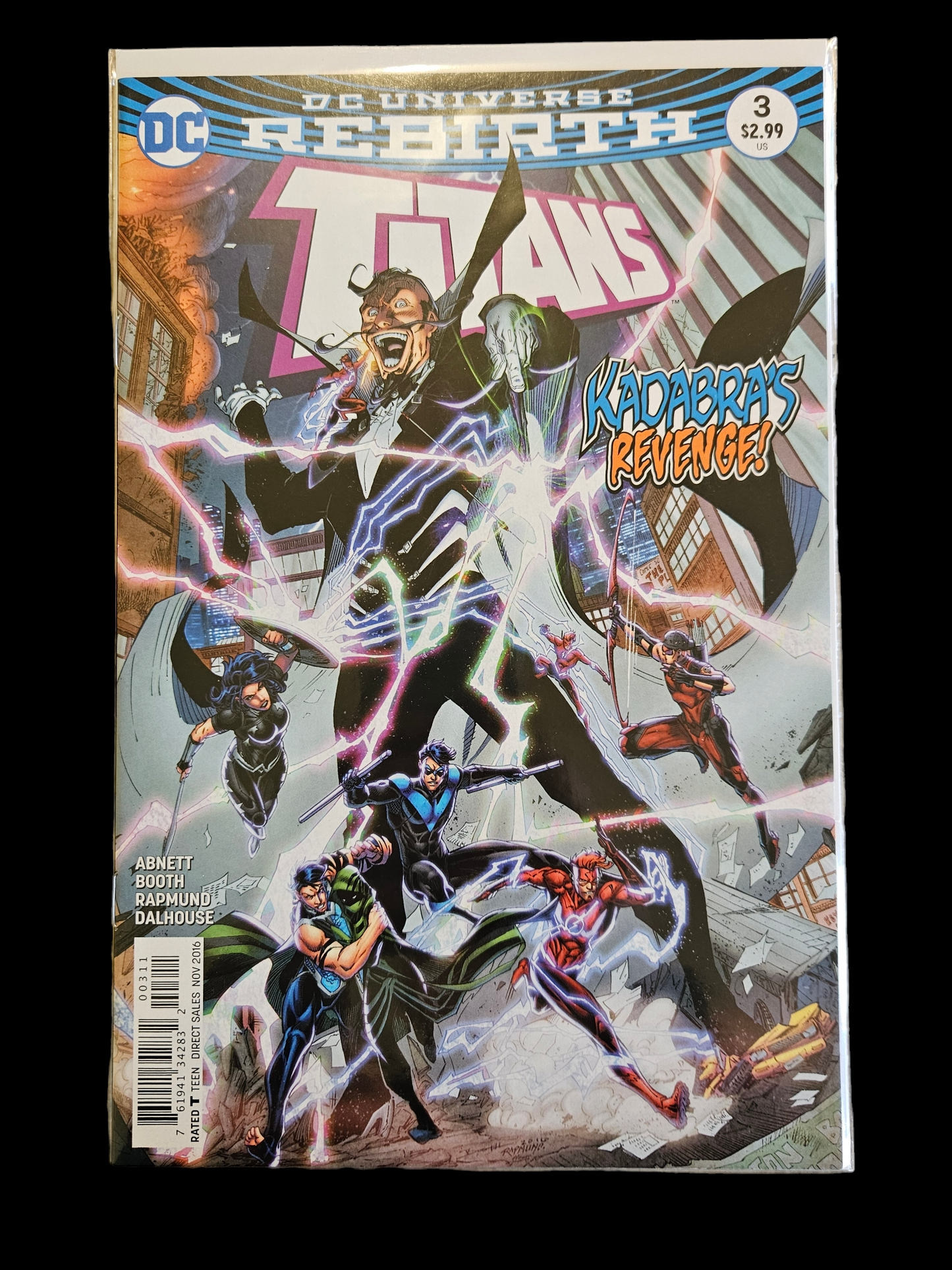 Comic Book - DC Rebirth Titans #1-8 Set + #1A