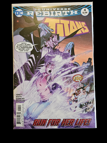 Comic Book - DC Rebirth Titans #1-8 Set + #1A