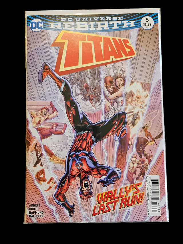 Comic Book - DC Rebirth Titans #1-8 Set + #1A