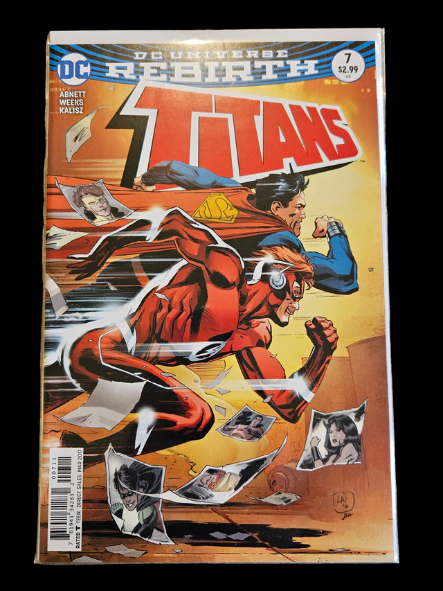 Comic Book - DC Rebirth Titans #1-8 Set + #1A