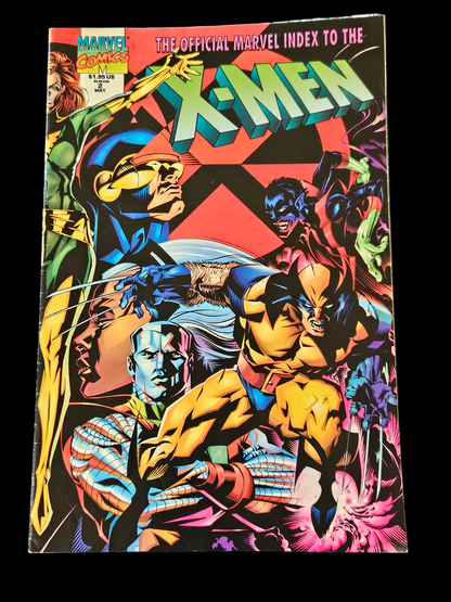 Comic Book -The Official Marvel Index X-Men #1-3