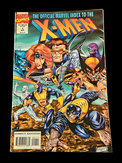 Comic Book -The Official Marvel Index X-Men #1-3