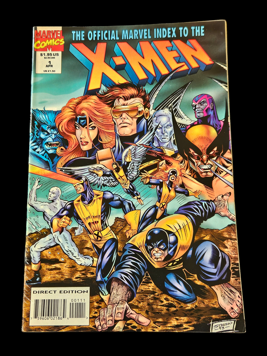Comic Book -The Official Marvel Index X-Men #1-3