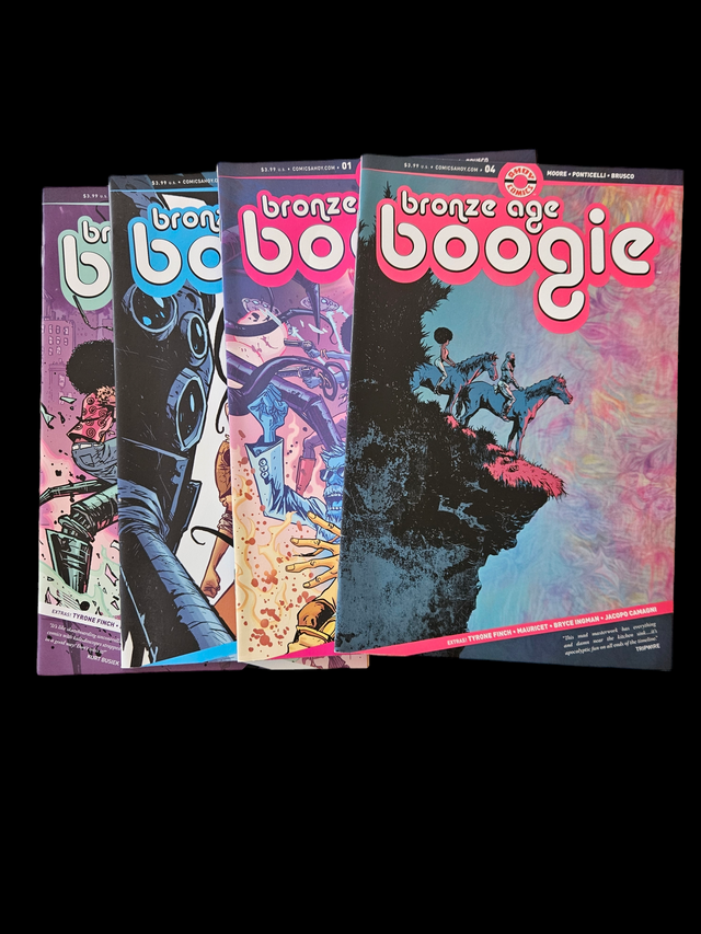 Comic Book -Bronze age Boogie Set #1 -4