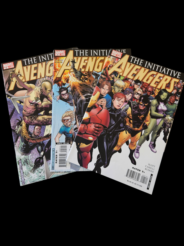 Comic Book -The Initiative Avengers #1-3
