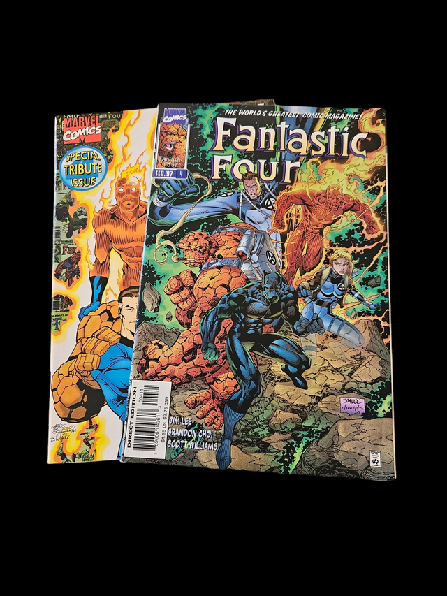 Comic Book - Fantastic Four #4A + The Legend