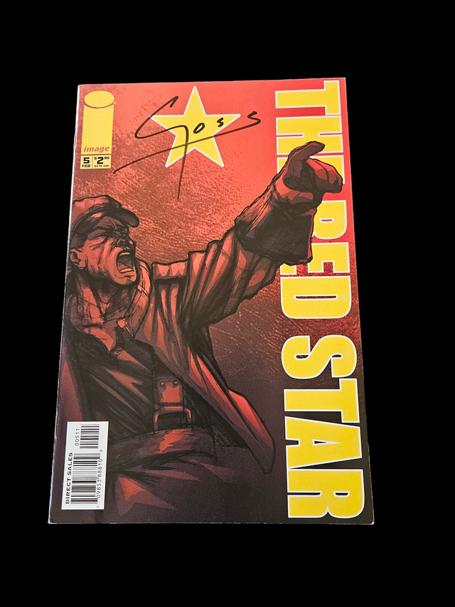 Comic Book -The Red Star #5 -9 Plus 7.5
