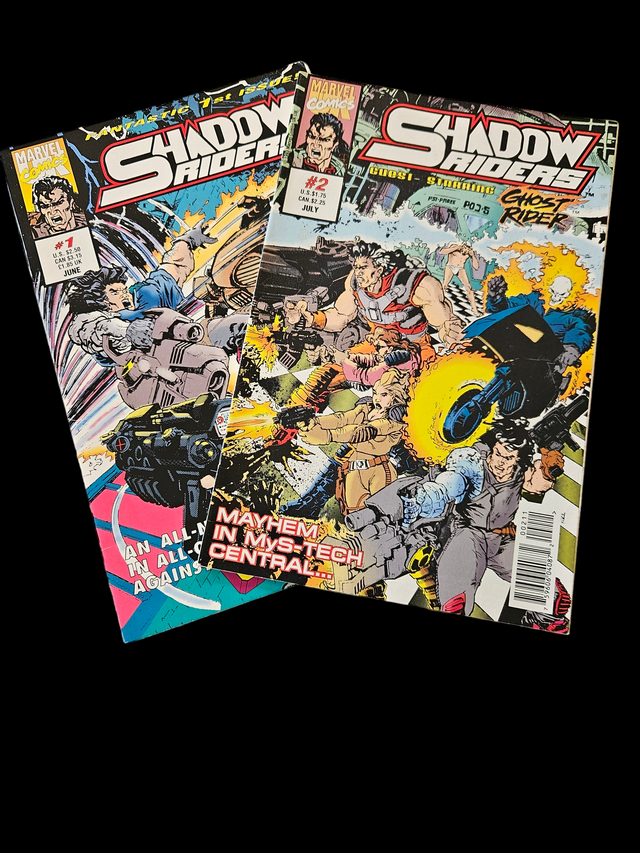 Comic Book - Shadow Rider #1 & 2