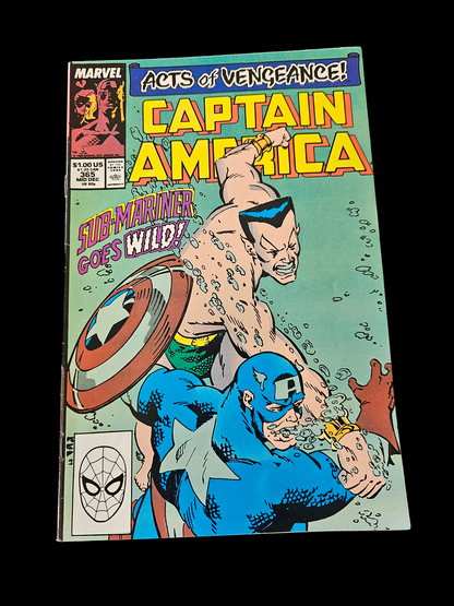 Comic Book - Acts of Vengeance Captain America #365 - #367