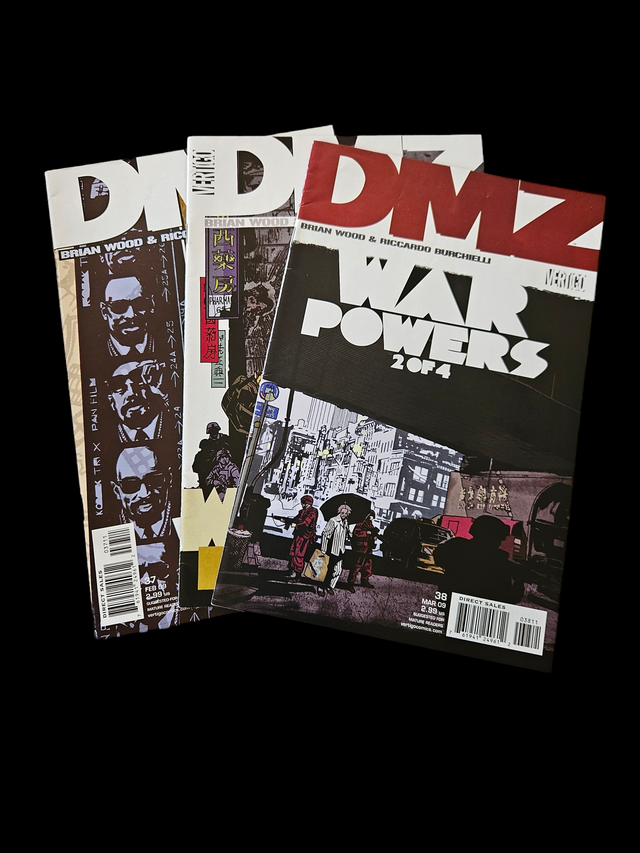 Comic Book - DMZ #37 - #39