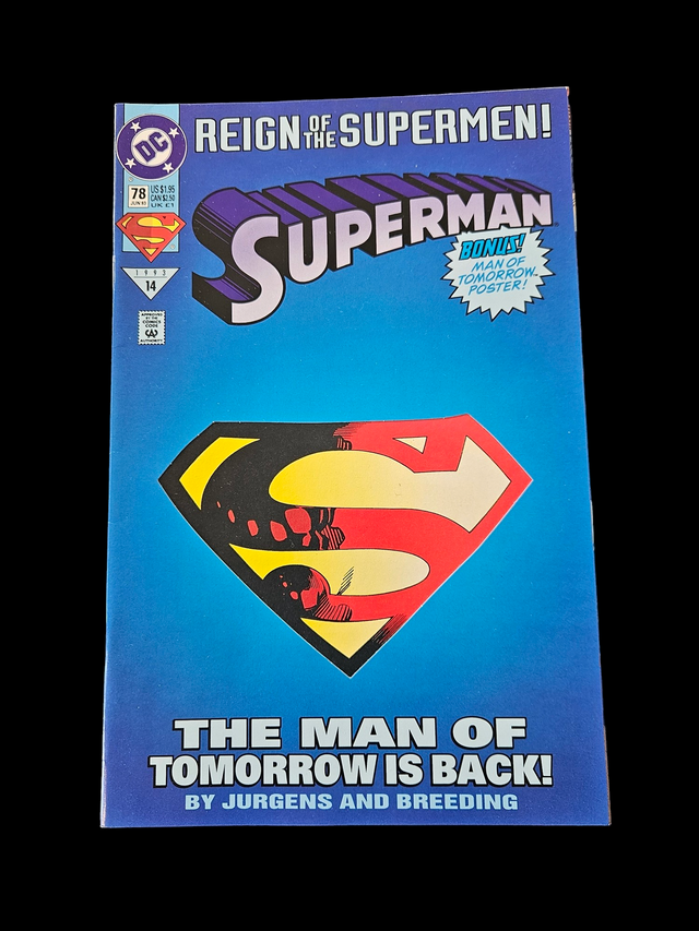 Comic Book - Superman #78B