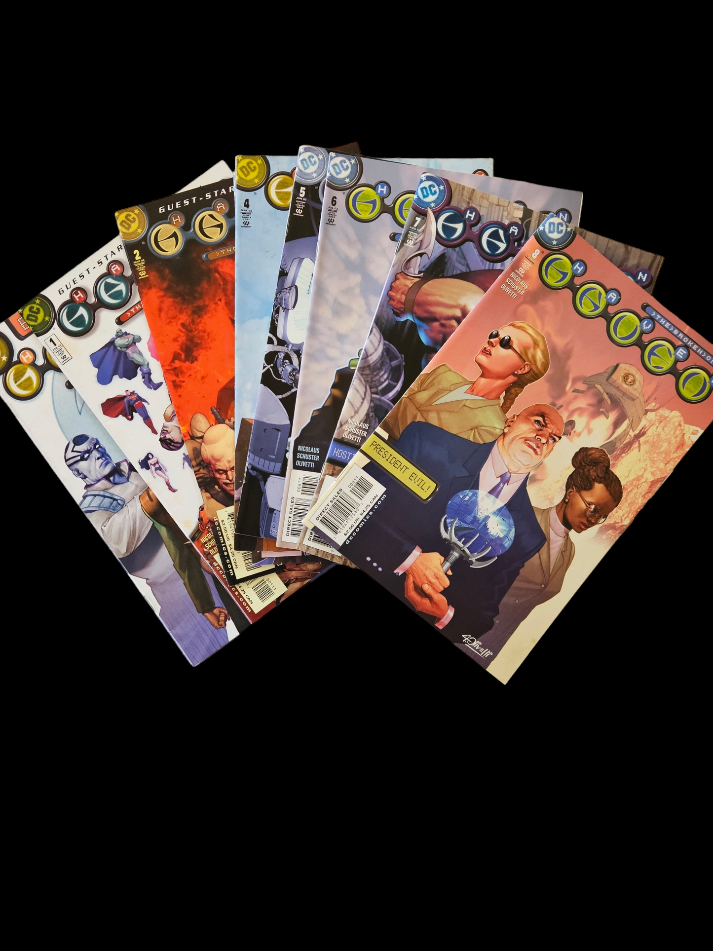 Comic Book -Haven The Broken City Set #1-9