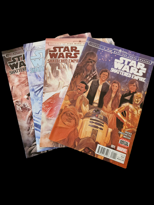 Comic Book - Journey to Star Wars: The Force Awakens - Shattered Empire Set #1-4