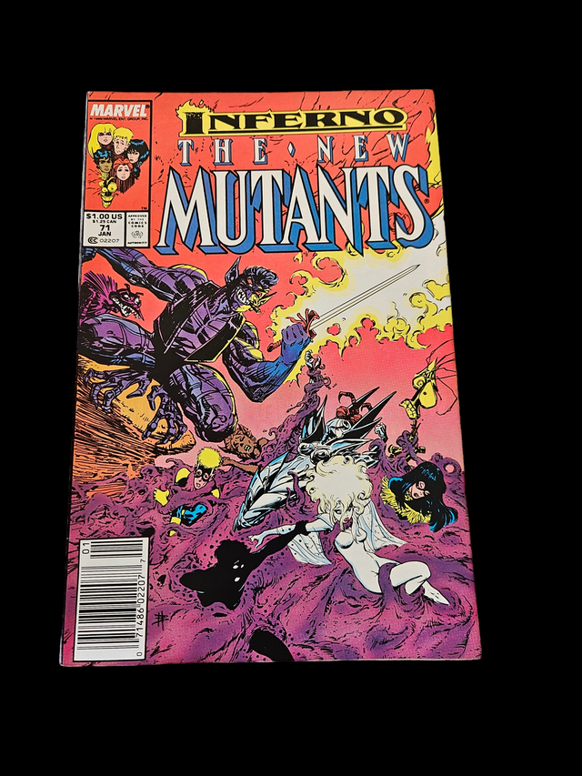 Comic Book -The New Mutants #71