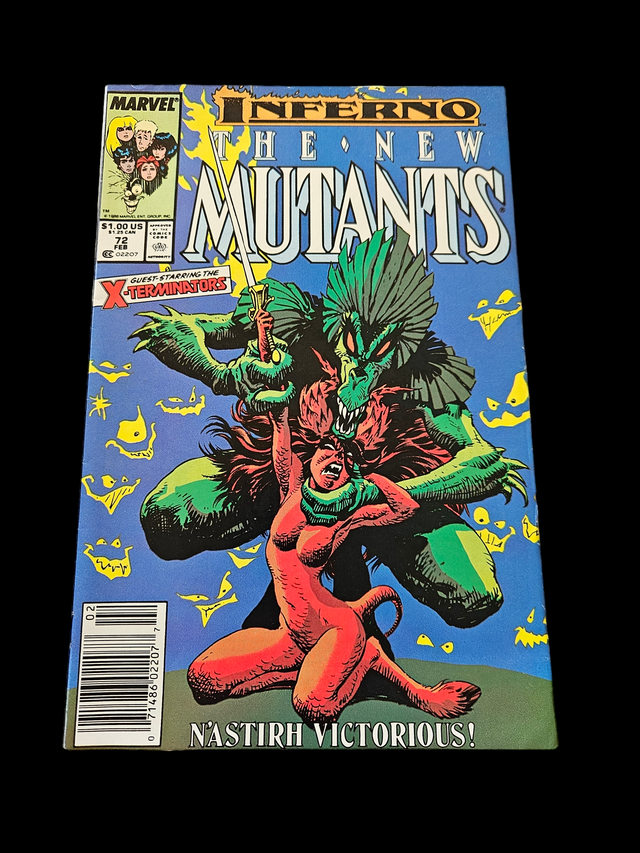 Comic Book -The New Mutants #72
