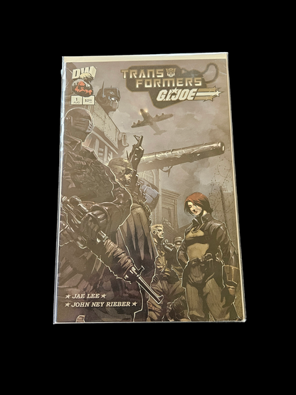 Comic Book - Transformers GI Joe Set #1B - #6