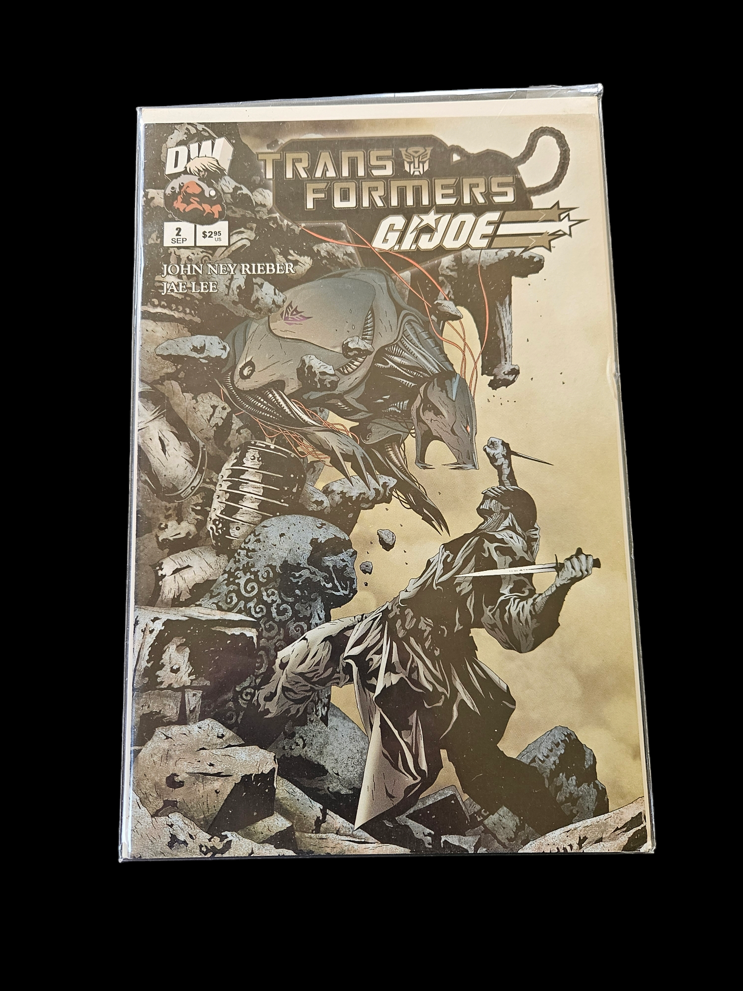 Comic Book - Transformers GI Joe Set #1B - #6