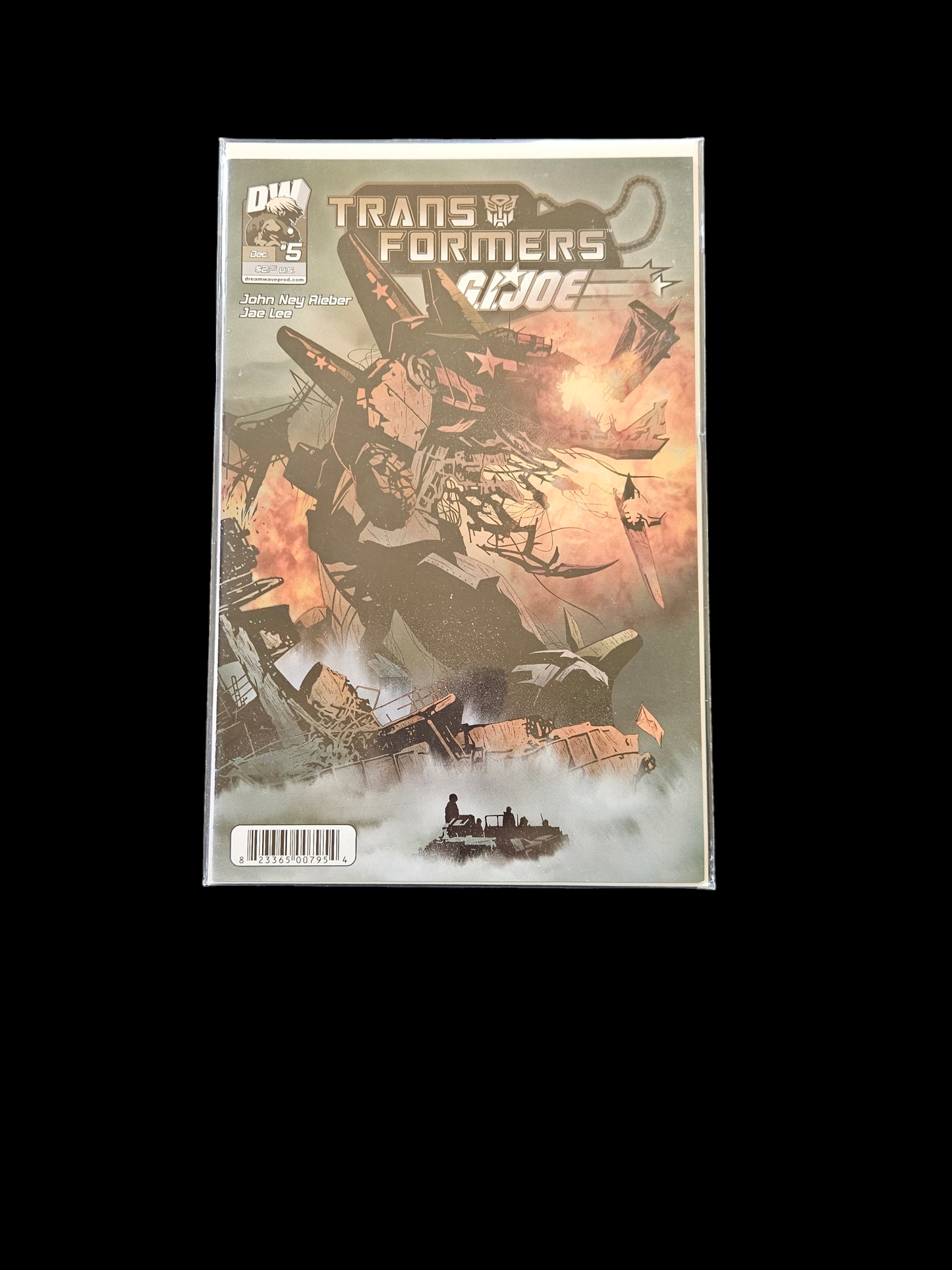 Comic Book - Transformers GI Joe Set #1B - #6