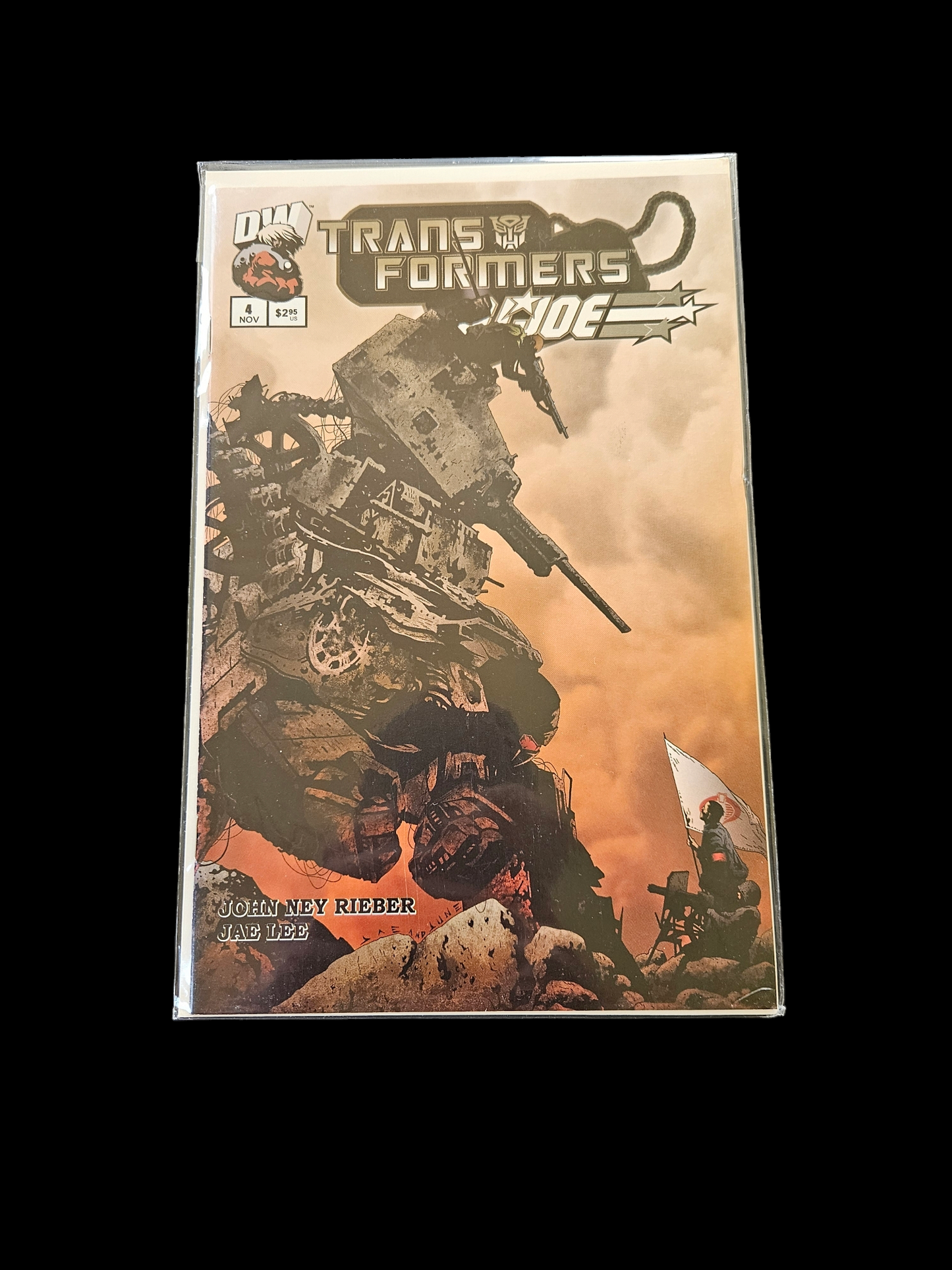 Comic Book - Transformers GI Joe Set #1B - #6