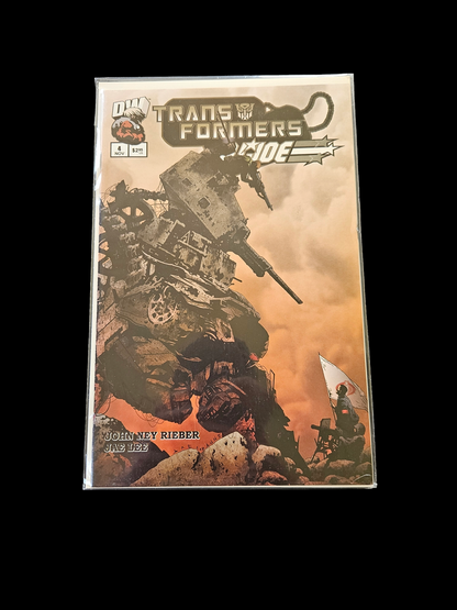Comic Book - Transformers GI Joe Set #1B - #6