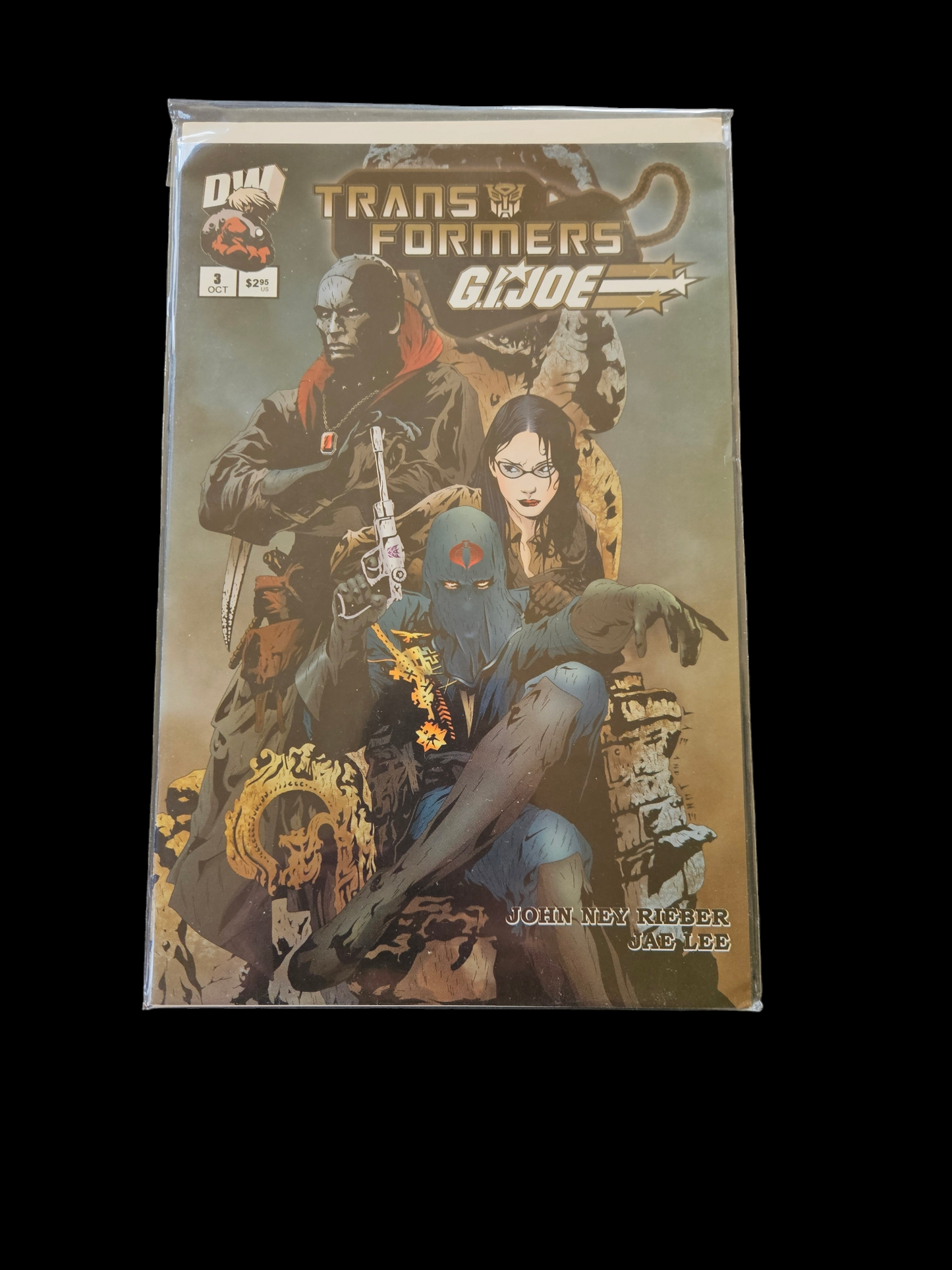 Comic Book - Transformers GI Joe Set #1B - #6