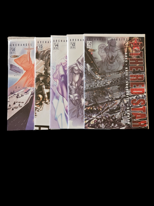 Comic Book -The Red Star #1 - 5 Set