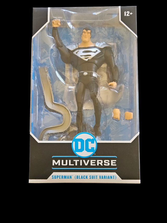 DC Multiverse Superman (Black Suit) 7"