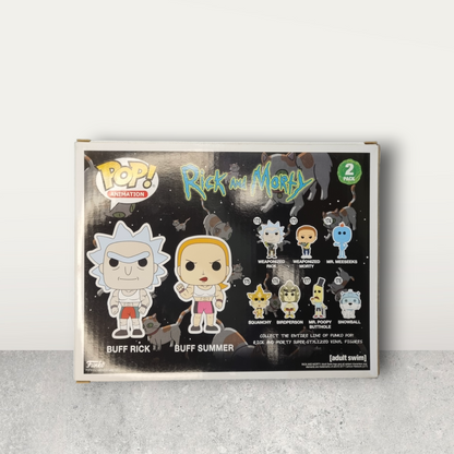 Rick and Morty - Buff Rick/Buff Summer 2 Pack