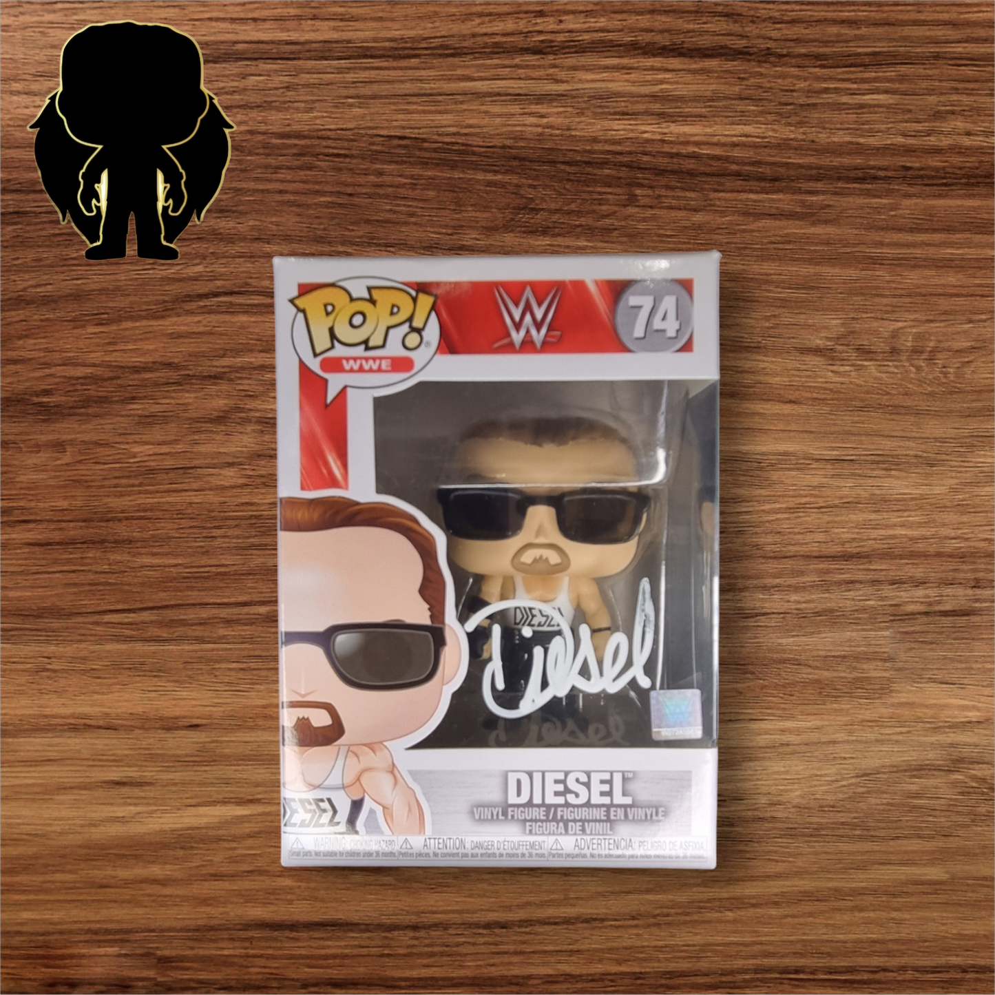WWE- Diesel 74 (Autograph)