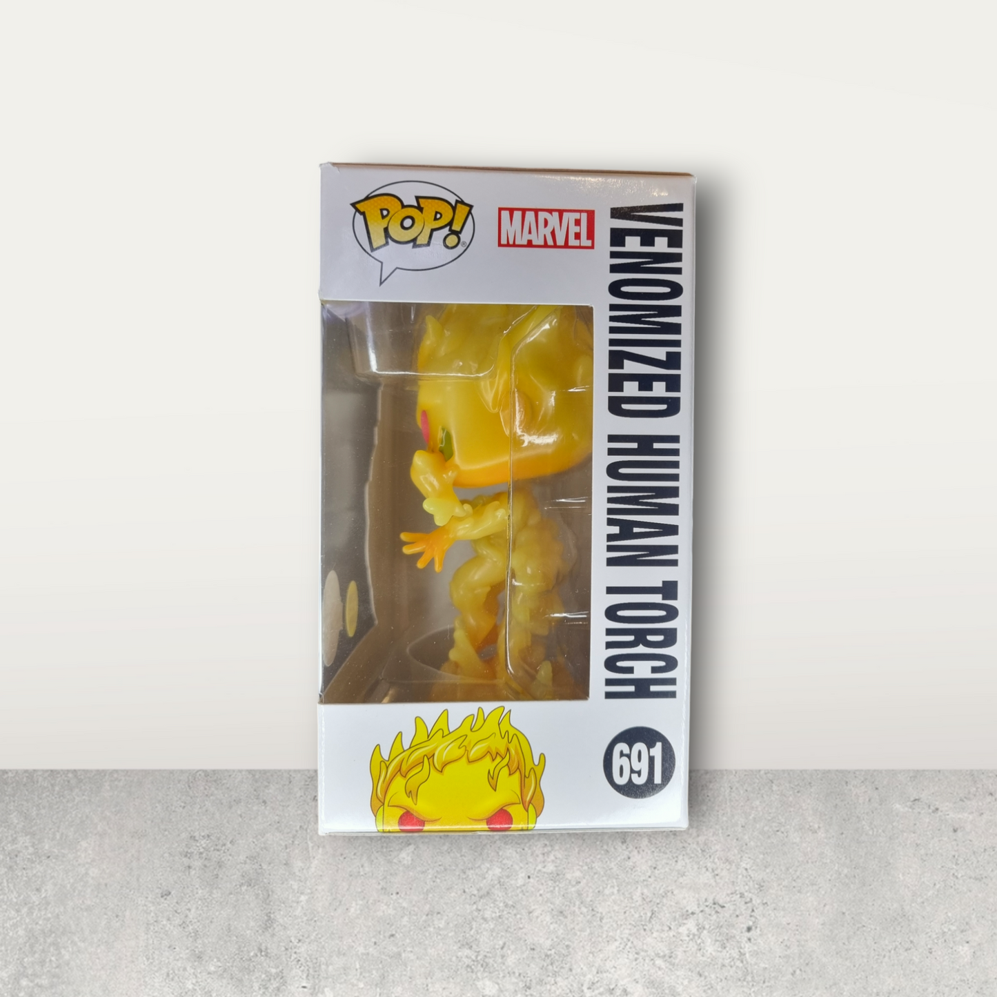 Marvel -Venomized Human Torch 691