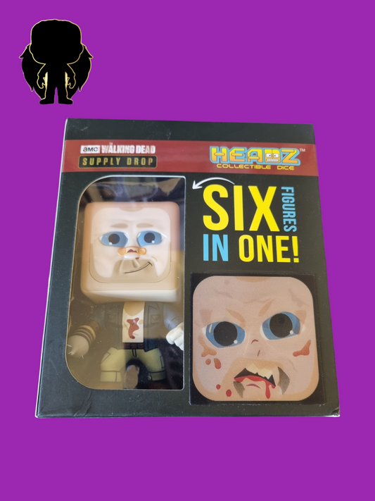 Walking Dead Merle Six in One Vinyl Collectible - Headz Dice