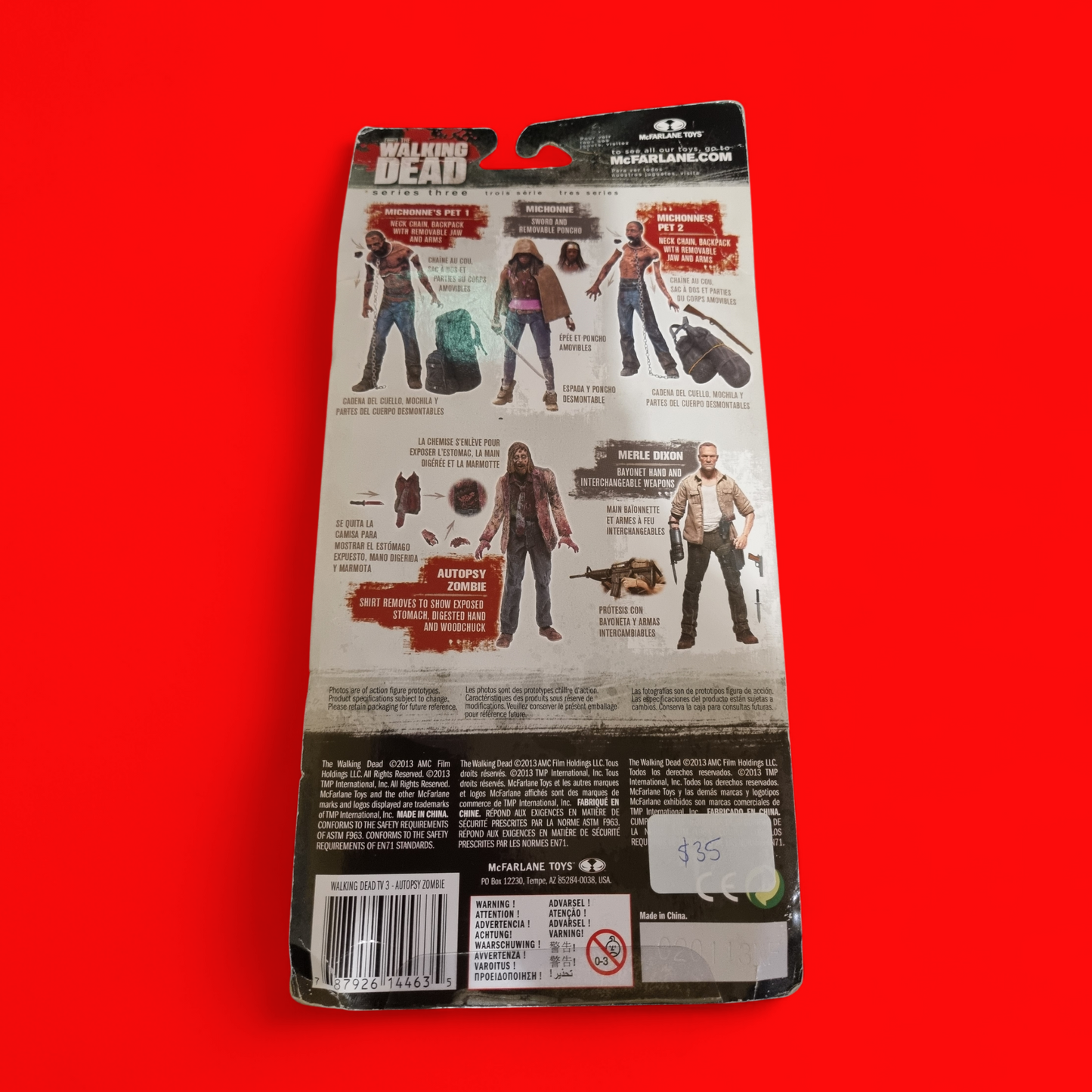 The Walking Dead -Autopsy Zombie (Series 3)