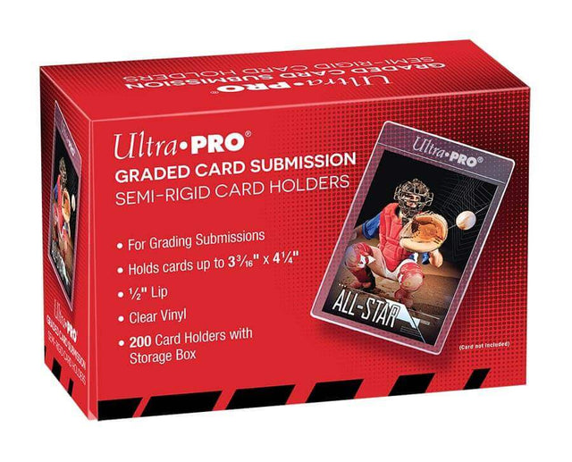 Ultra Pro Card Sleeve: Semi Rigid 1/2" Lip Tall Sleeves (Single Sleeve)